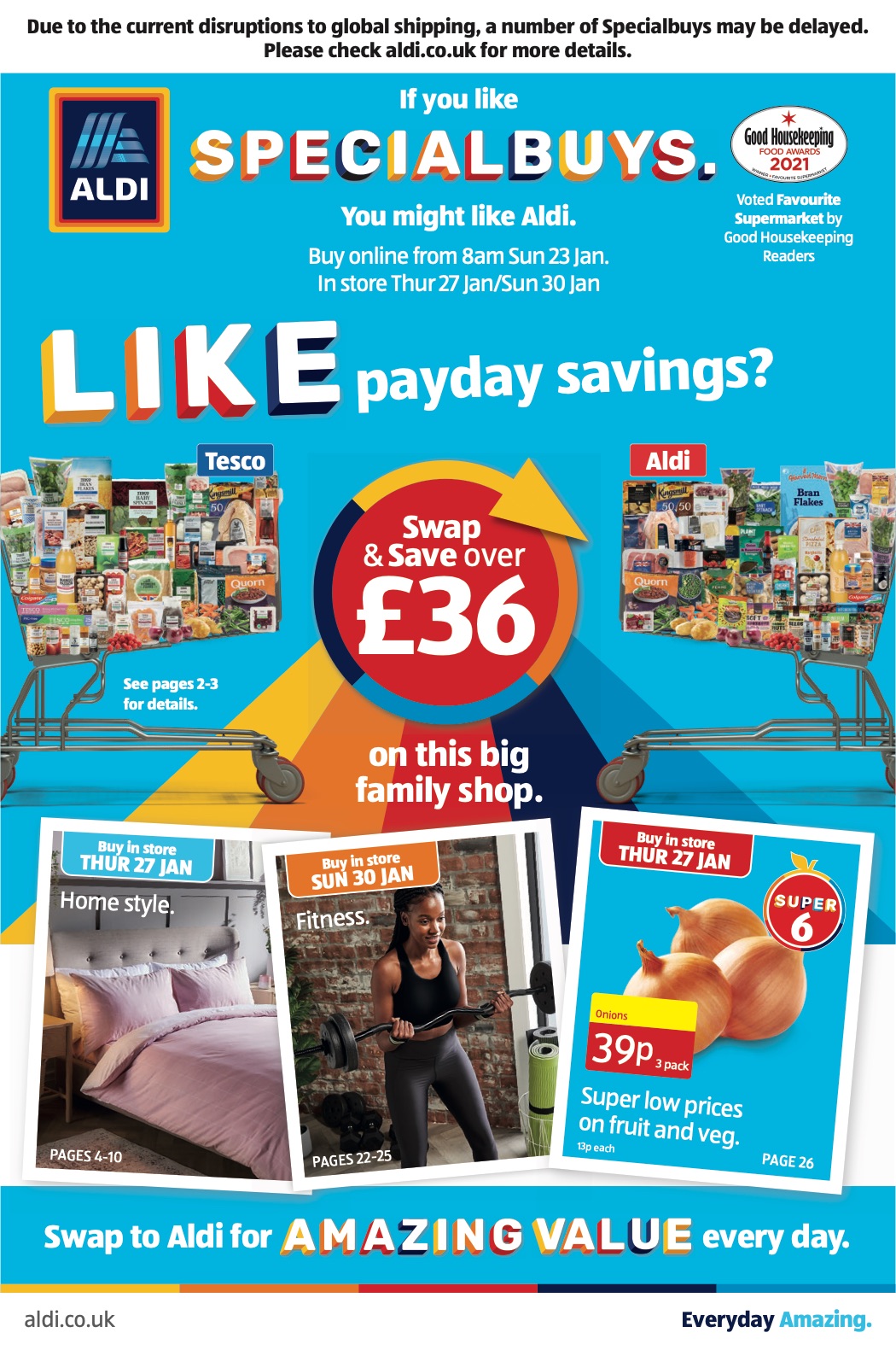 ALDI Offers 23 January 2022 ALDI Special Offers Next Week ALDI UK