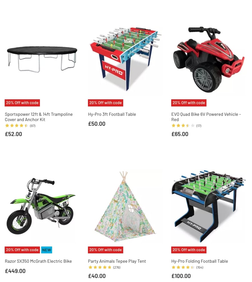 Argos Catalogue Outdoor Toys and Games Sale 2022 Argos Catalogue