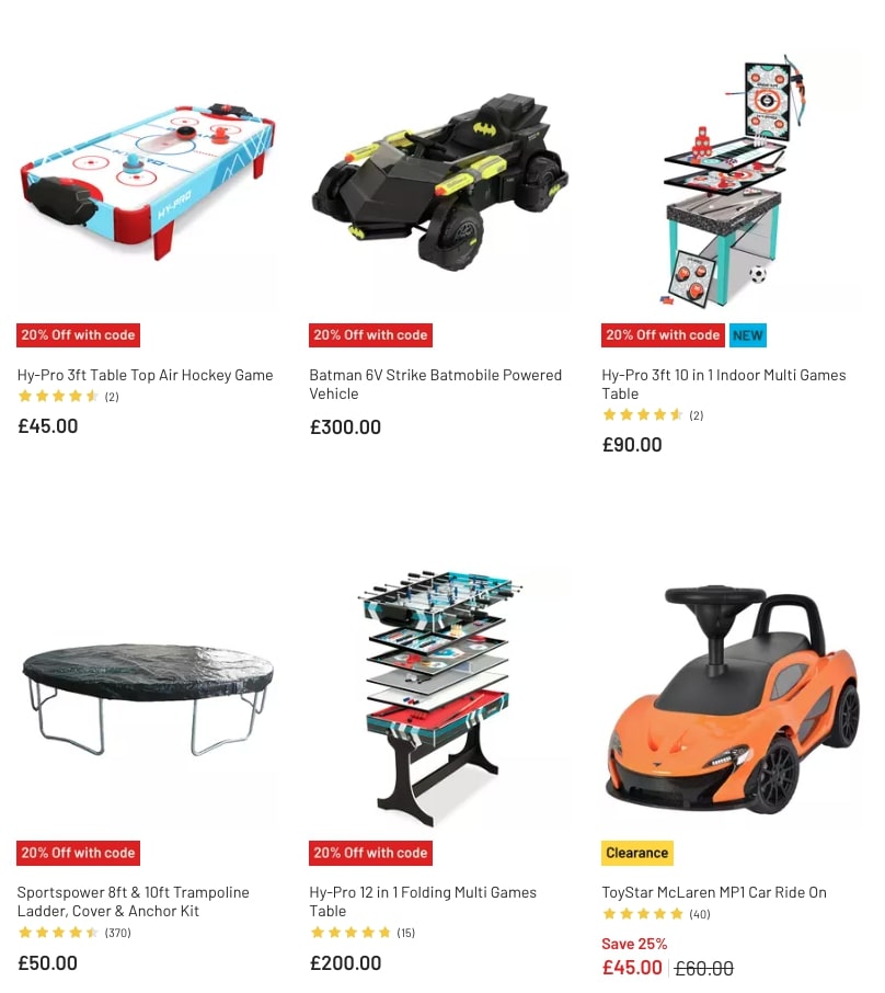 Argos Catalogue Outdoor Toys and Games Sale 2022 Argos Catalogue